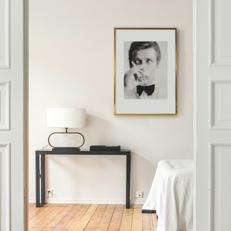 Złota ramka na zdjęcieKEA Z 50x70 cm