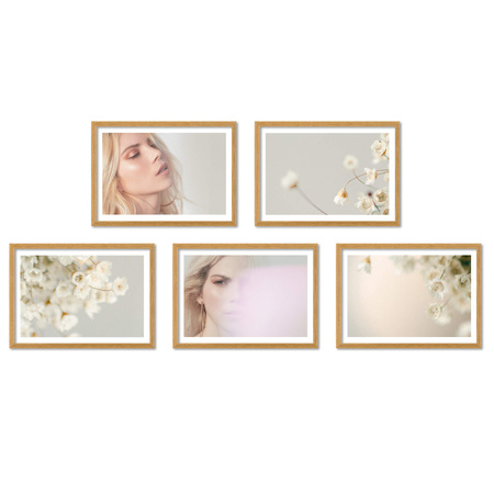 Zestaw ramek PINIA 00 GF0014 - galeria ramek na 5 zdjęć