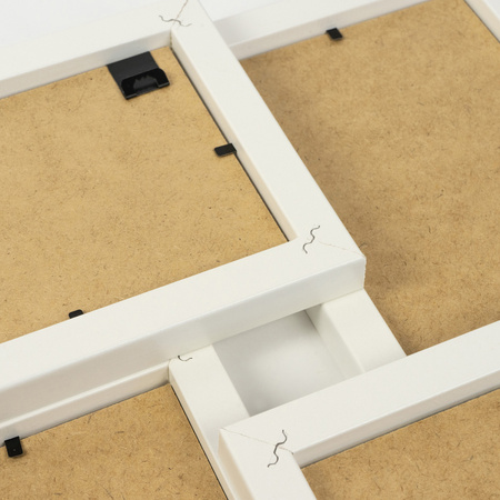 Multirama MULTI HEN 1 ramka na zdjęcia. Biała multirama na cztery zdjęcia