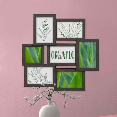 Multirama MULTI BLACK 72 ramka na zdjęcia