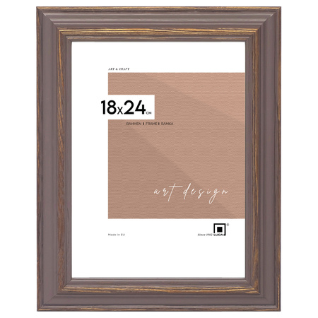 Ramka drewniana na zdjęcia DRL X 02 18x24 cm