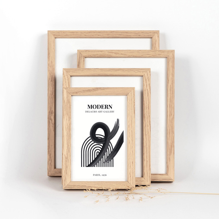 Ramka dębowa na zdjęcia OAK 10x15 cm