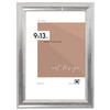 Srebrna ramka drewniana na zdjęcia EKO S2 9x13 cm