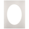 Passe partout 18x24 (13x18) OWAL SREBRNE SILVER