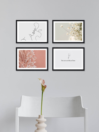 Zestaw ramek PINIA 2 GF0016 - galeria ramek na 4 zdjęcia