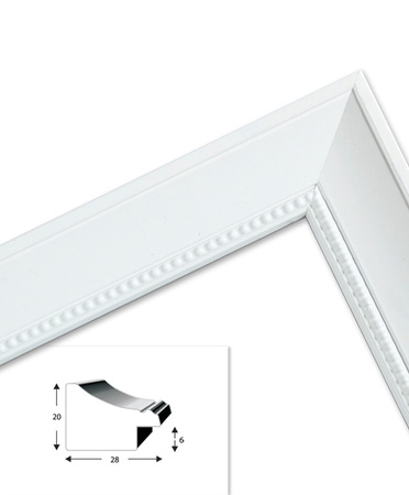 Ramka drewniana na zdjęcia DRZ N 1 50x70 cm