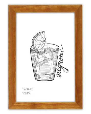 Ramka drewniana na zdjęcia AGA A 10N 10x15 cm