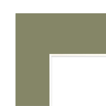 Passe partout 70x100 (50x60) ZIELONY EVERGREEN