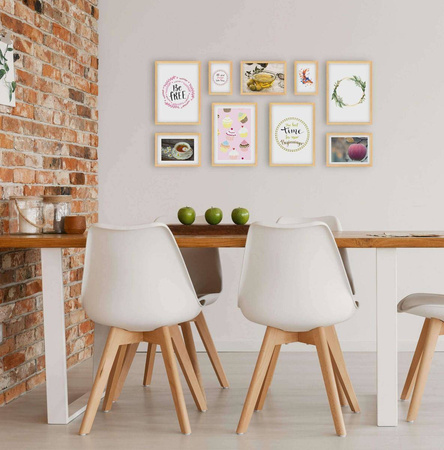 Zestaw naturalnych ramek galeria Pinia 0 GF0004