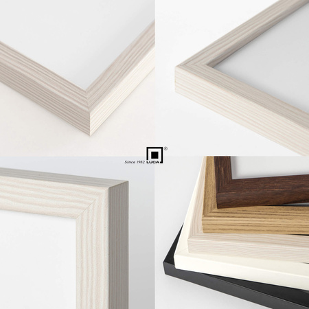 Pakiet 5 szt. beżowo-białych ramek na zdjęcia FDM M5 10x15 cm