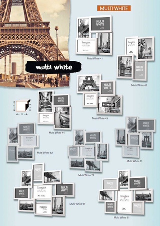Multirama MULTI WHITE 91 ramka na zdjęcia