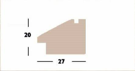 Pakiet ramek drewnianych 5 szt. DRZ X 1 PAK 15x21 cm