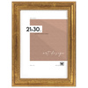 Ramka drewniana złota na zdjęcia DRZG M Z 21x30 cm