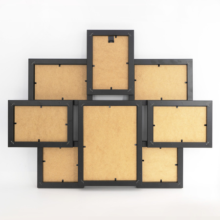 Multirama MULTI HEN 2 ramka na zdjęcia na 8 zdjęć - czarna