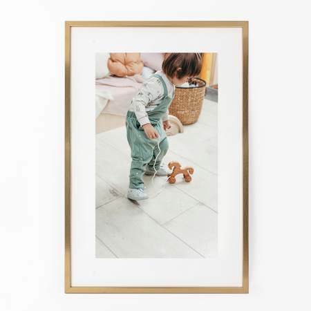 Złota ramka na zdjęcie KEA Z 40x60 cm