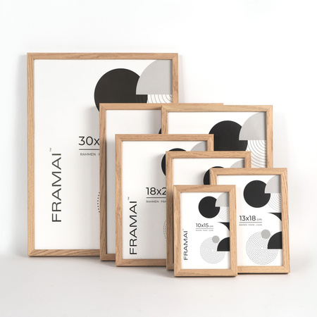 Ramka dębowa na zdjęcia OAK 30x40 cm
