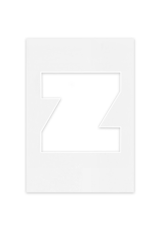 Passe Partout okienko w kształcie LITERKI "Z"