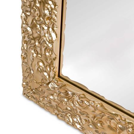 Lustro w złotej ramie LUCA LU-2095