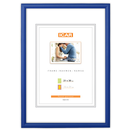 Ramka drewniana granatowa na zdjęcia EKO 11 10x15 cm