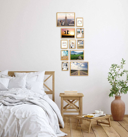 Zestaw złotych ramek galeria PRESTO Z GF0005