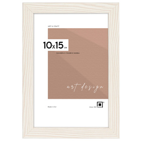 Beżowo-biała ramka na zdjęcia FDM M5 10x15 cm