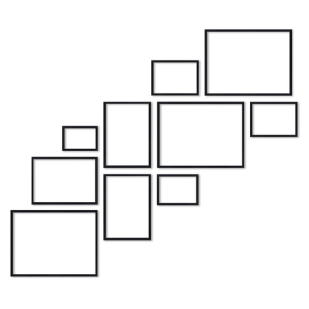 Zestaw ramek PINIA 2 GF0033 R - galeria ramek na 10 zdjęć