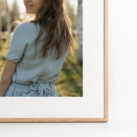 Ramka dębowa na zdjęcia OAK 40x50 cm