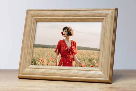 Ramka drewniana na zdjęcia DRL F 0 30x40 cm