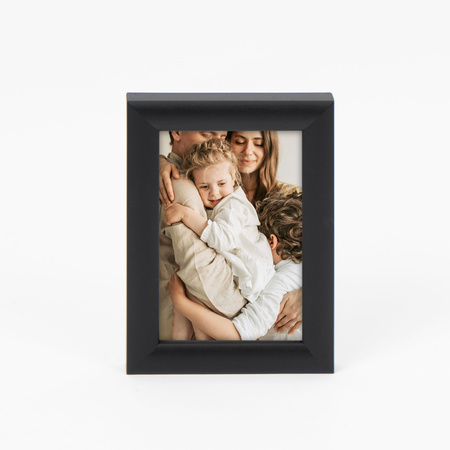 Czarna ramka drewniana na zdjęcia EKO 2 6x9 cm