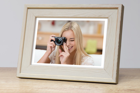 Ramka drewniana na zdjęcia DRL M 04S 50x60 cm