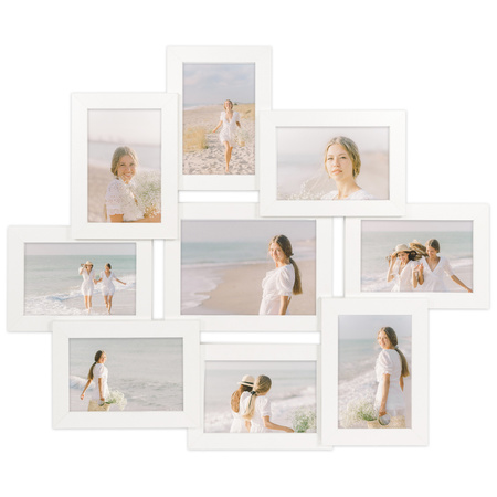 Multirama MULTI HEN 1 ramka na zdjęcia na 9 zdjęć - biała