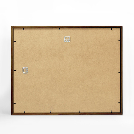 Foto Galeria 40x50 cm brązowa Ramka na 7 zdjęć 10x10 cm 10x15 cm 15x21 cm z Passe Partout