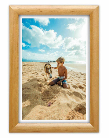 Naturalna ramka drewniana na zdjęcia EKO 0N 24x30 cm