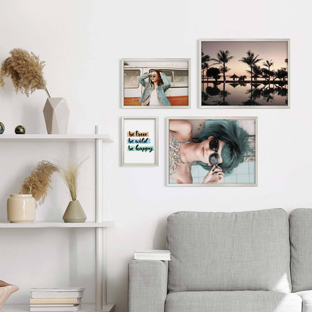 Zestaw srebrnych ramek galeria S GF0008