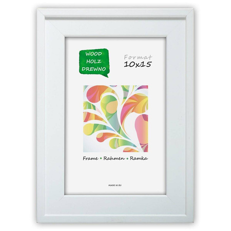 Ramka drewniana na zdjęcia DRL M 1 15x21 cm