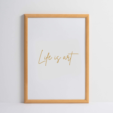 Naturalna ramka drewniana na zdjęcia EKO 0N 18x24 cm