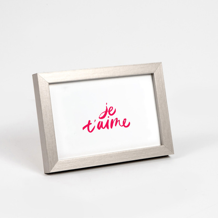 Srebrna ramka na zdjęcia KEA S 10x15 cm