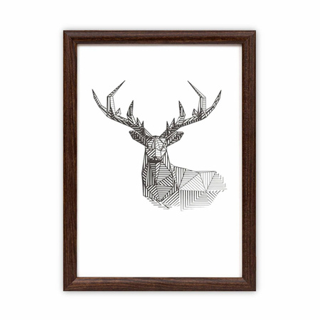 Zestaw brązowych ramek galeria HIT 4 GF0009