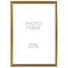Złota ramka drewniana na zdjęcia DRWA FZ 21x30 cm
