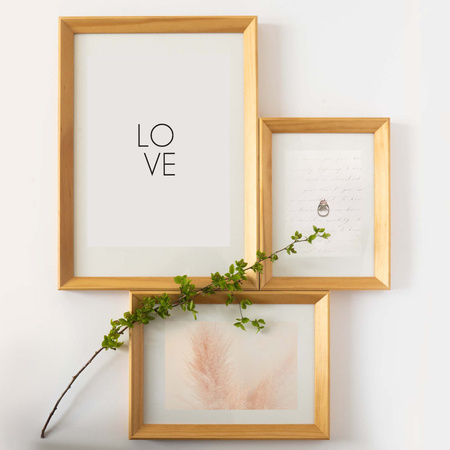 Ramka drewniana na zdjęcia MAGIC NATURE 0 13x18 cm