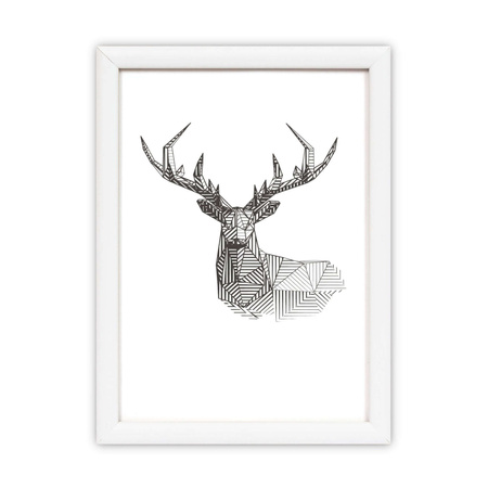 Zestaw białych ramek galeria HIT 01 GF0002