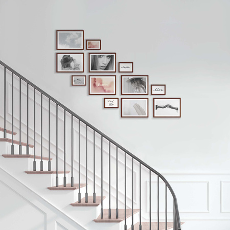 Zestaw ramek PINIA 3 GF0032 L- galeria ramek na 12 zdjęć