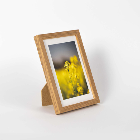 Pakiet 5 szt. ramek drewnianych na zdjęcia kolor dębowy PINIA 00 10x15 cm