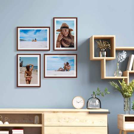 Zestaw ramek PINIA 3 GF0044 - galeria ramek na 4 zdjęcia