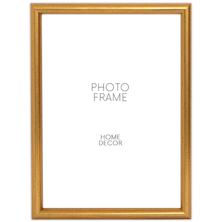 Ramka drewniana na zdjęcia DRWC F Z złota 10x15 cm