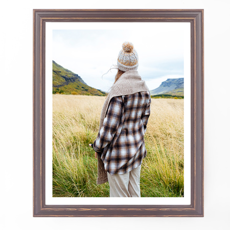 Ramka drewniana na zdjęcia DRL X 02 40x50 cm