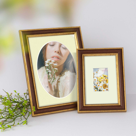 Passe partout 10x15 (6x9) OWAL ZIELONY PISTACJOWY