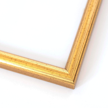 Ramka drewniana na zdjęcia DRWC F Z złota 28x35 cm
