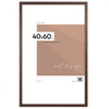 Brązowa ramka na zdjęcie FDM M6 40x60 cm