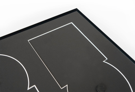 Czarna ramka na 2 płyty CD - 30x40 cm